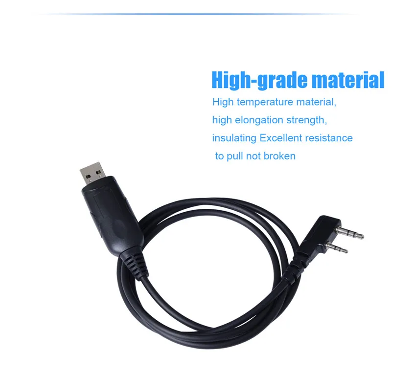 BAOFENG USB Кабель для программирования УФ 5R UV 82 uvb2 плюс BF 888S Kenwood PUXING Запчасти иди и
