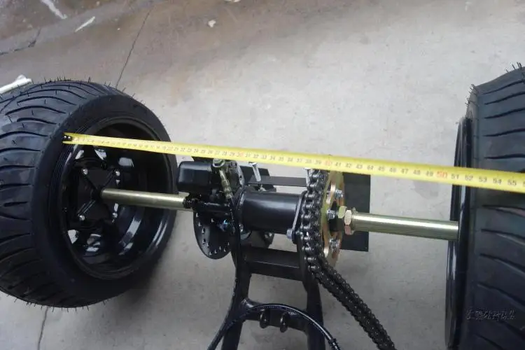 ATV GO KART картинг DIY Подвеска задняя ось поворотный рычаг вилка с 10 дюймов обод колеса шины