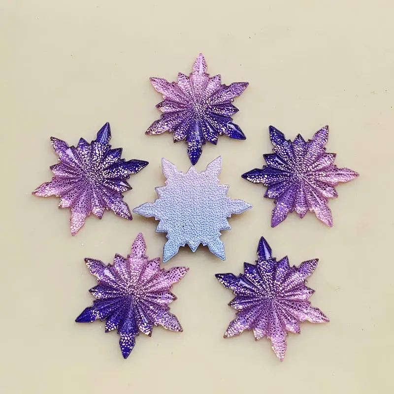 Purple Crystal Rhinestone Flat Back Acrylic Crystal Stone Not Hotfix Scrapbook wedding decoration 32mm 10pcs-B427