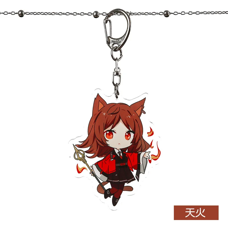 19 Игра Arknights Eyjafjalla мультфильм акриловый брелок тишина Ptilopsis Pramanix Exusiai милые забавные подвесные брелоки Llaveros подарки - Цвет: 19