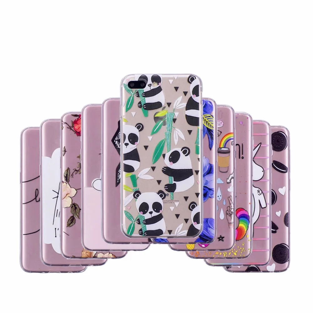 Мягкий гель ТПУ шаблон телефона чехол для Fundas Apple IPhone 5 5S 6 S 7 8 x плюс защитная