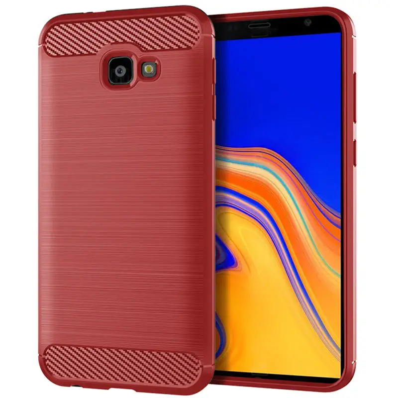 Силиконовый чехол для Samsung Galaxy J4 Plus задняя крышка 2018 J415F J415 SM J4Plus J 4|Бамперы| |