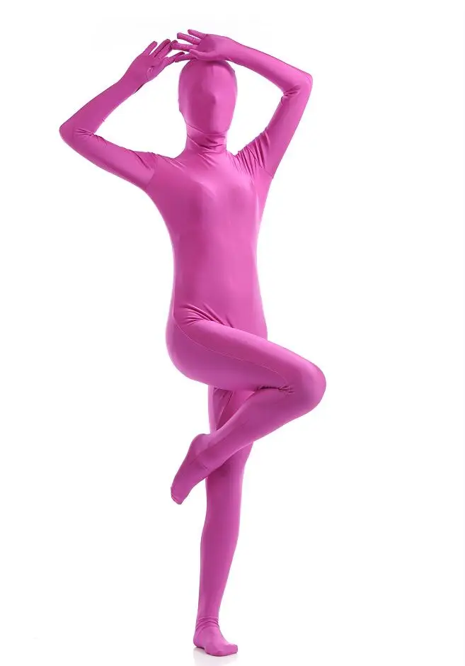Высокое качество Zentai костюмы полный тело лайкра косплей одежда кожа костюм комбинезон костюмы на Хэллоуин Взрослый комбинезон унисекс