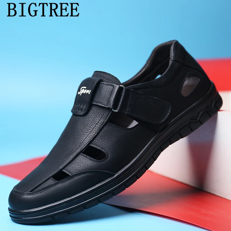 Уличные сандалии Мужская Летняя обувь мужские дизайнерская для мужчин из