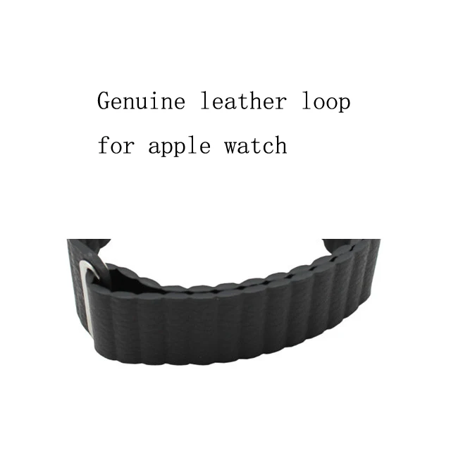 Регулируемый магнитный кожаный петля для apple watch группа 42 мм 38 ремень ссылка