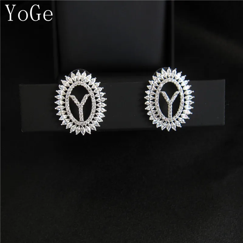 Ювелирные изделия YoGe для свадьбы и вечерние женщин Модная стильная маркиза в