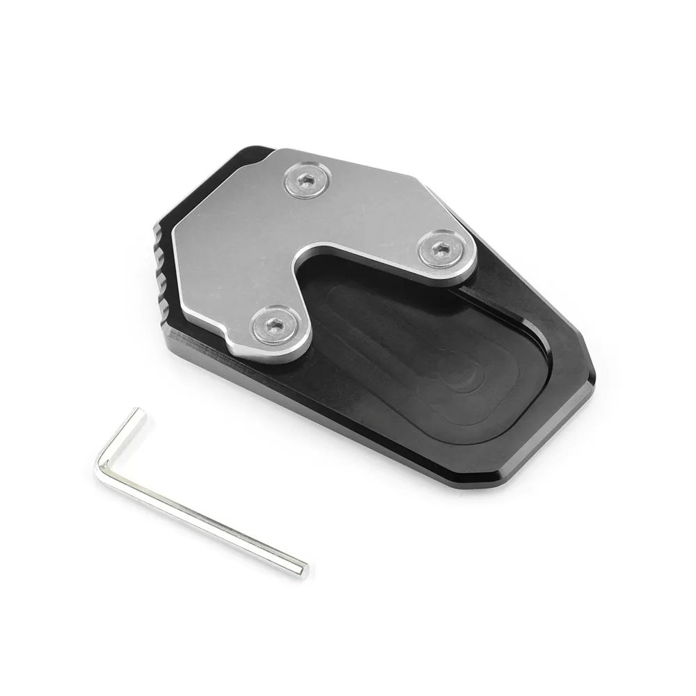

Areyourshop CNC Kickstand Side Stand Plate Extension Enlarger Pad For BMW R1200RT 2014-2015 Motorcycle Accessories Parts