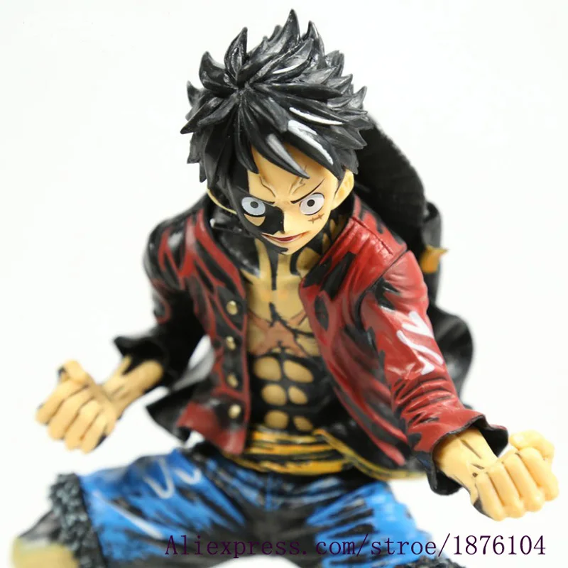 Аниме One Piece специальный цвет Luffy файтинг ПВХ экшн фигурка Коллекционная модель