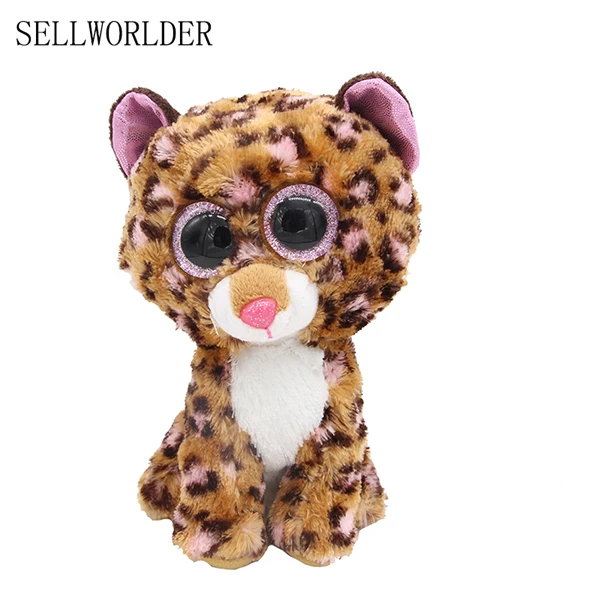 Ty WILD ANIMALS Big Eyes 6 &quotТигр узор пантера леопарда животных игрушки|animal toys|panther leopardanimal