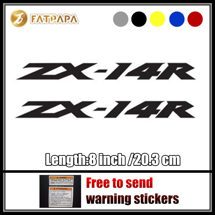 

Мотоциклетный велосипед топливный бак колеса обтекатель блокнот багажный шлем мотоциклетная наклейка наклейки для Kawasaki ZX14R ZX 14R ABS