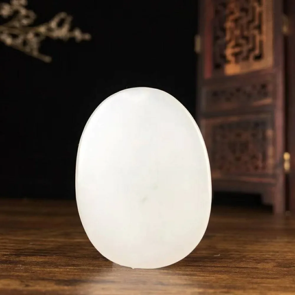 J29#Hetian jade white pendant quality and moist | Украшения и аксессуары