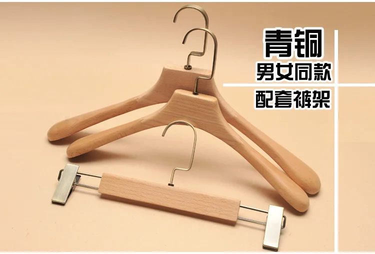 Высококачественные подвесные вешалки из бука 10 шт./лот роскошная удлиненная