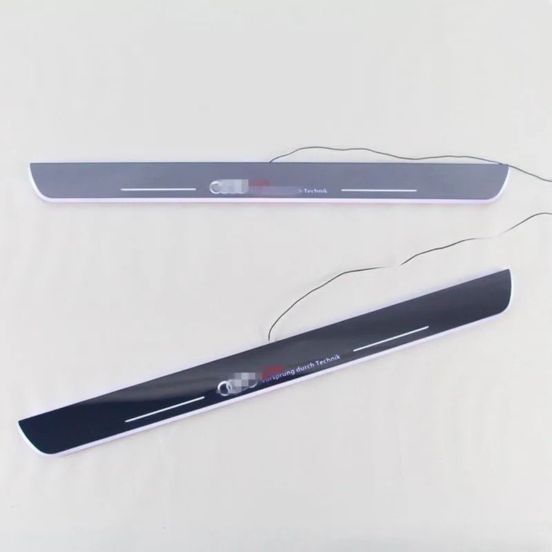 2X Круто! Пользовательские светодиодный пороги потертости пластины панель