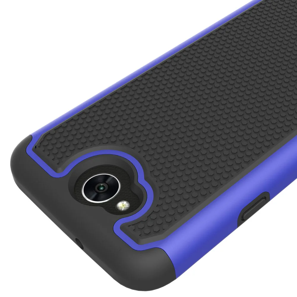 Heavy Duty Dual Layer Armor Case Shockproof Protective Cover For LG X Power 2/LV7/K10 Power/X Charge/Fiesta LTE/Fiesta 2 L64VL |