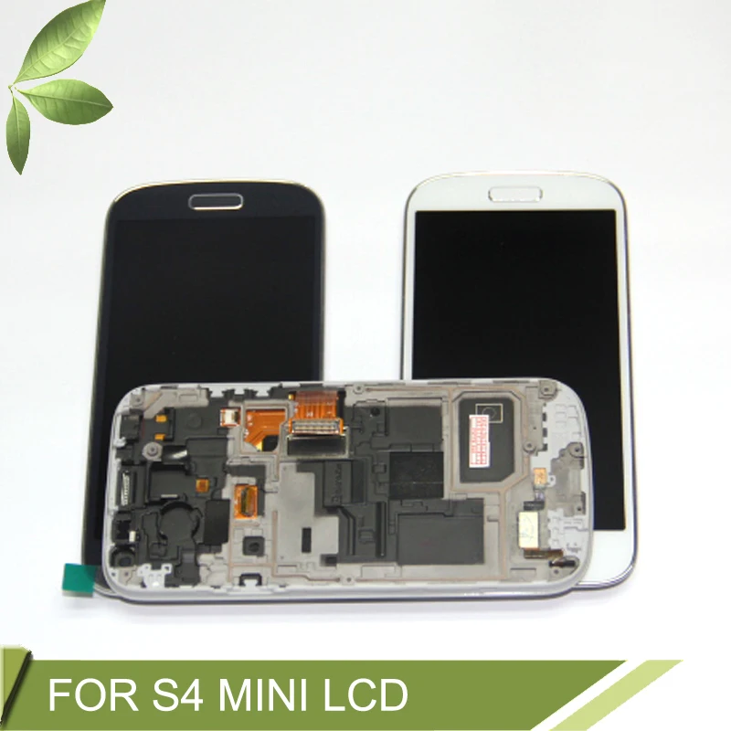 Для Samsung Galaxy SIV S4 Mini I9190 i9192 i9195 LCD Super AMOLED LCDs сменный экран сенсорный дигитайзер с
