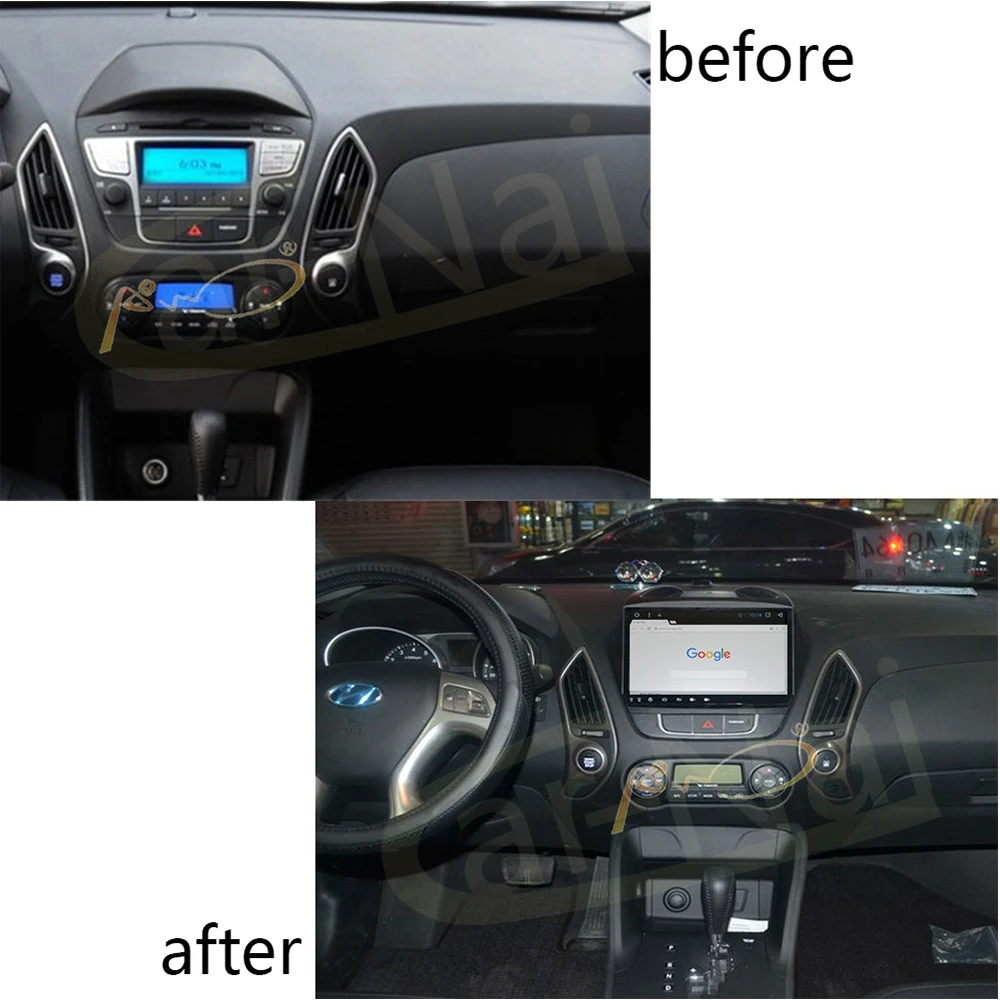 Android 7 1/8 0 четырехъядерный 2 Din 9 &quotАвтомобильный плеер для Hyundai Tucson IX35 2011-2015 Navi с GPS