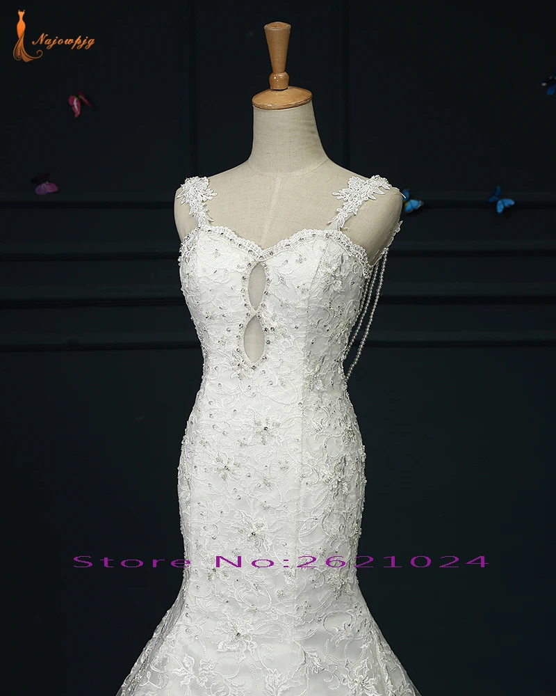HIRE LNYER новейшее поступление Vestido De Noiva сексуальное жемчужное платье с открытой