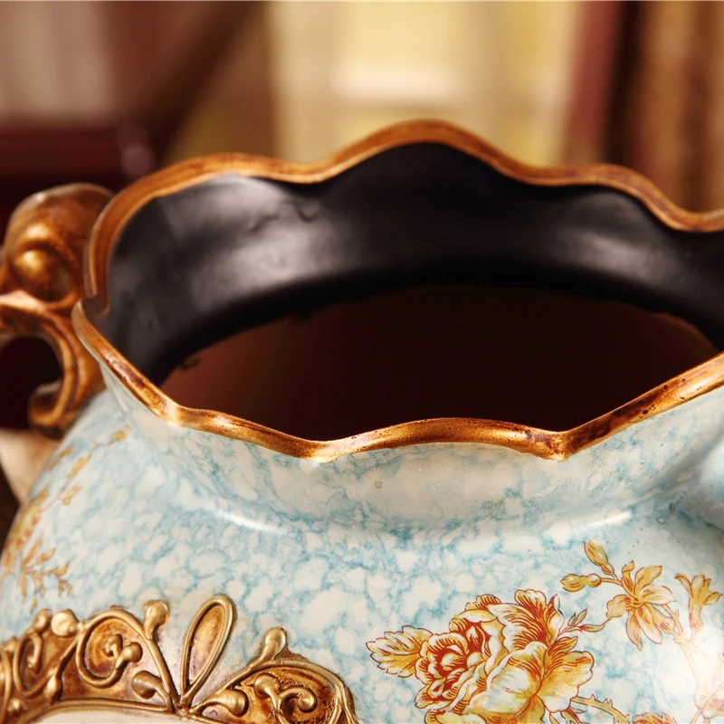 Новинка украшение для гостиной керамическая ваза простая европейская домашнего