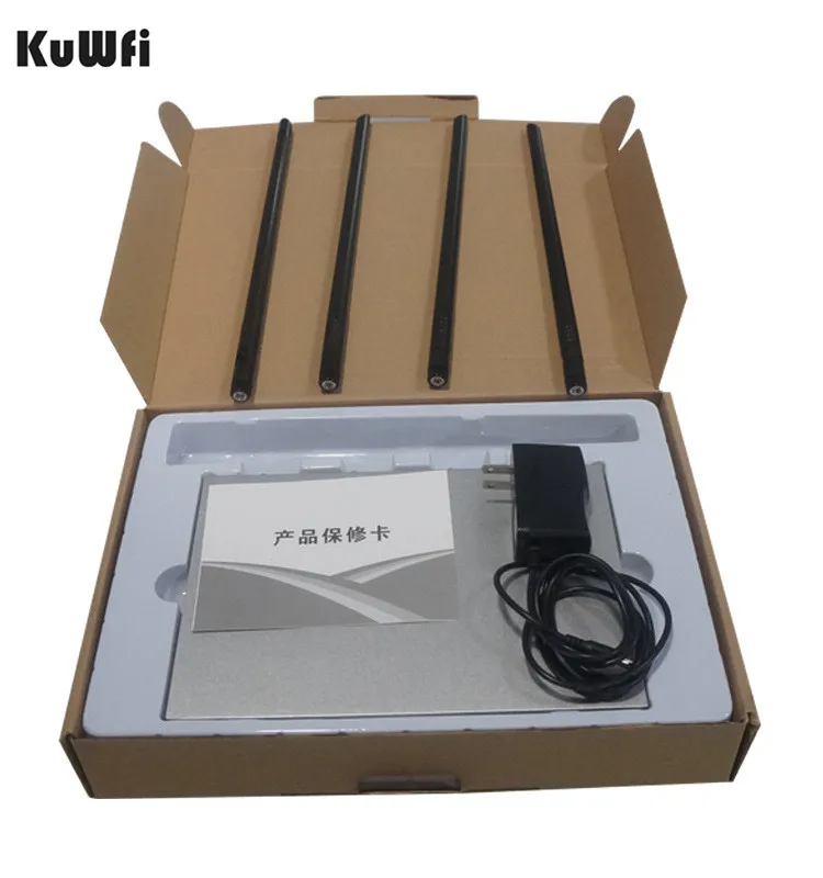 1200Mbps 802.11AC Wireless WiFi Router 2.4G&5G Dual Band Wireless WIFI Repeater 4 7dBi Antenna Support Openwrt USB2.0 Interface