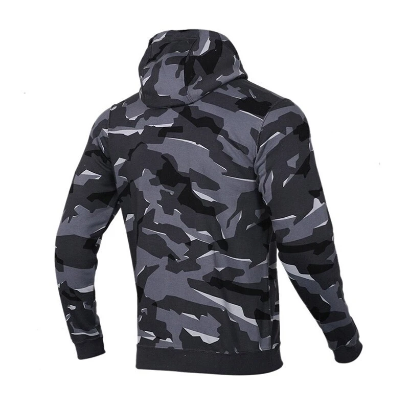 Оригинальный Новое поступление NIKE AS M NSW Клубная камуфляжная Толстовка FZBB мужская