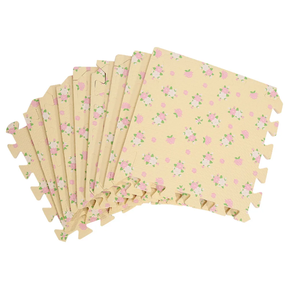 Детский коврик головоломка из пенопласта с цветами детский для игры в спортзал