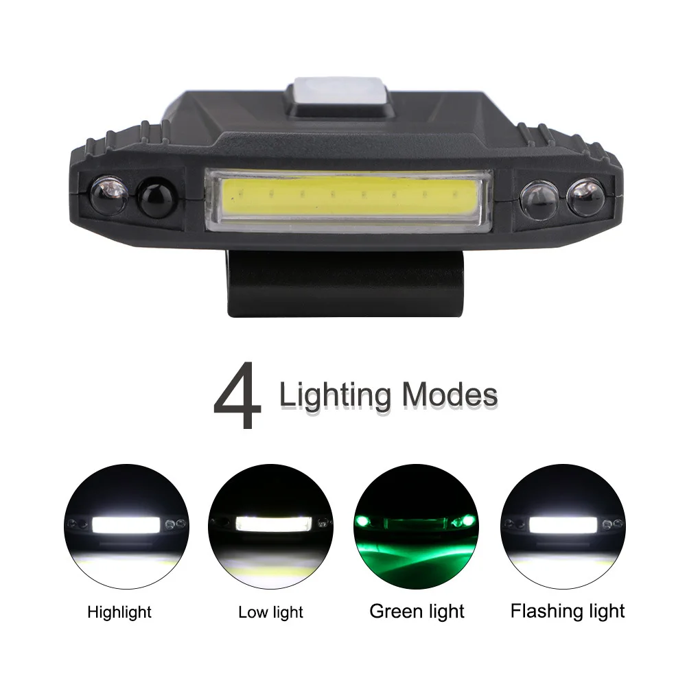 

1 шт. Головной фонарь COB USB зарядка портативный для пеших прогулок ночной рыбалки езды на велосипеде TB распродажа