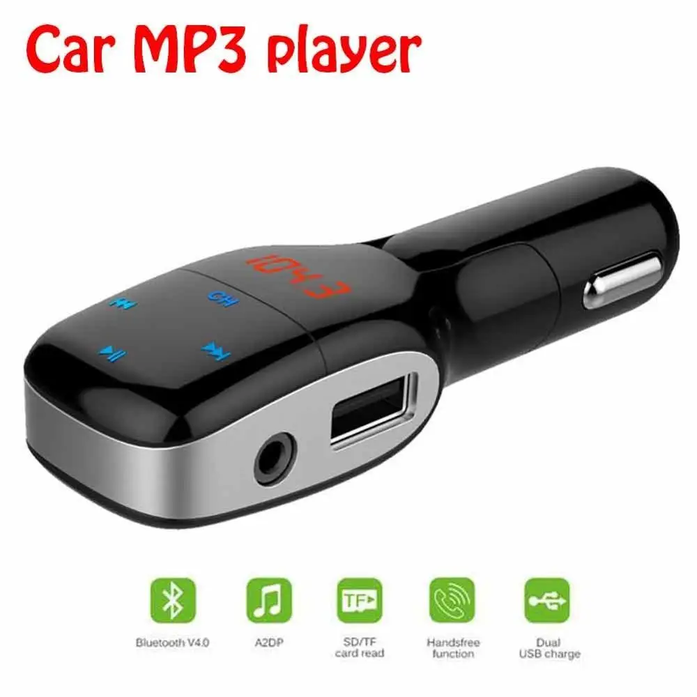Bluetooth device Wireless car MP3 player Built-in Microphone Support hands-free FM Transmitter USB Disk/Micro mp3 | Автомобили и