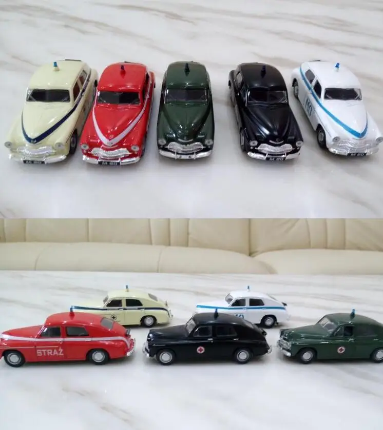 Автомобиль скорой помощи Candice guo 1:43 Варшава пузырьковый автомобиль машина модель