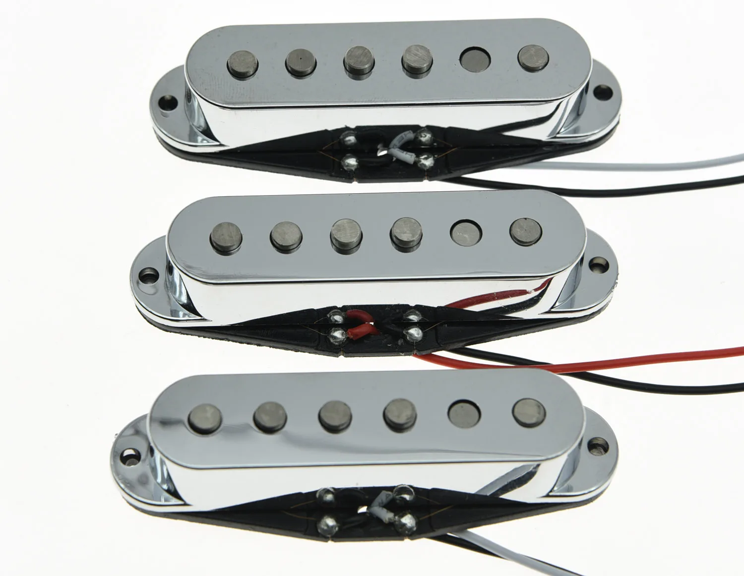 KAISH 3x Chrome Alnico 5 пикап с одной катушкой ST SSS ДЛЯ Strat | Спорт и развлечения