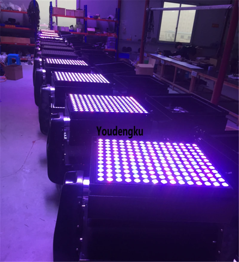 10 шт. супер яркость 180x9 Вт rgb 3в1 LED город цвет мыть свет 3 в 1 led стены мойки