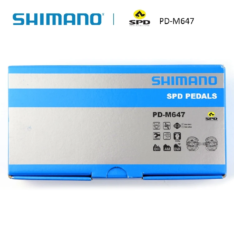 SHIMANO PD-M647 SPD педали