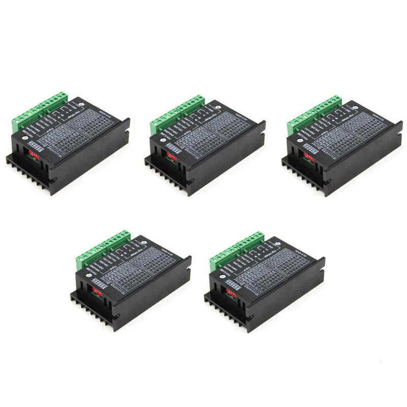 Драйвер шагового двигателя TB6600 5 шт./лот с ЧПУ одноосевой 4A 2/4 фазовые гибридные