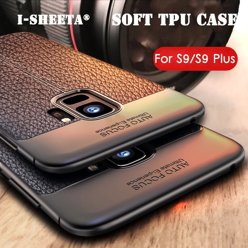 Мягкий ТПУ силиконовый кожаный чехол для телефона с 3D рисунком Samsung Galaxy S9 Plus Note 8 9
