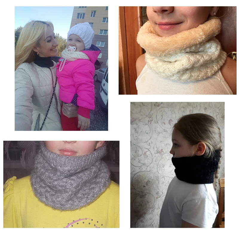 Мода! Новые зимние scarf bandana платок вязаные шарф для женщин шарф Детские кашемировые шарфы бренд теплый шарф шеи воротник плюс бархат Прямая