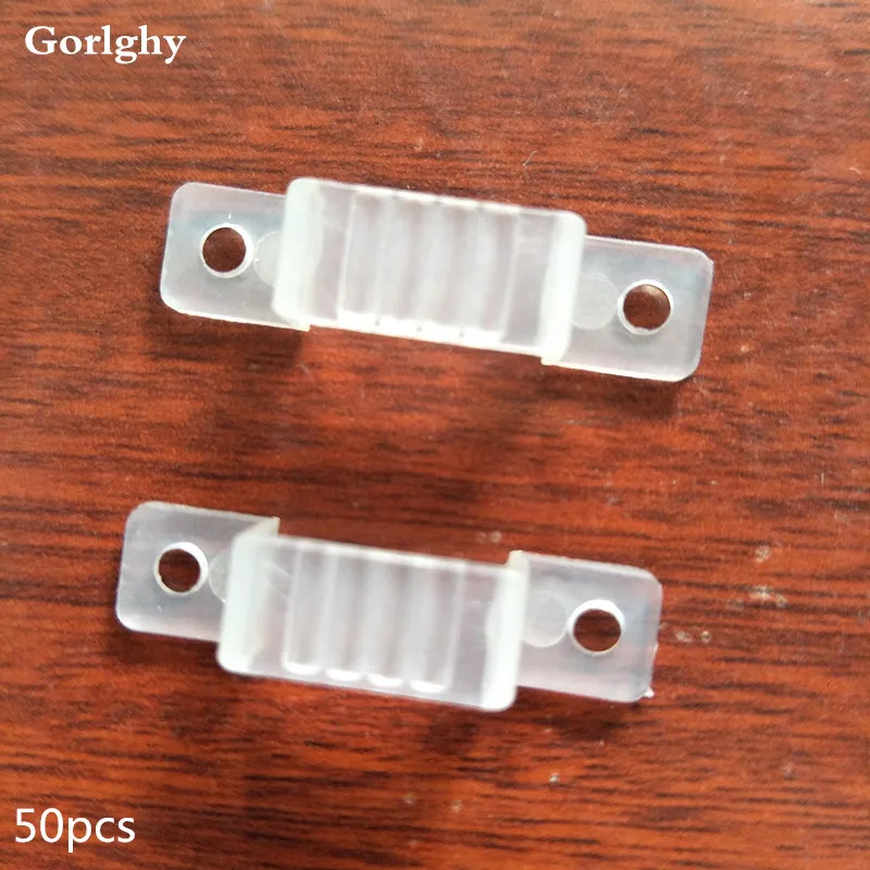 50 шт./лот Светодиодная лента аксессуар для SMD5050 SMD3528 SMD3014 фиксированный