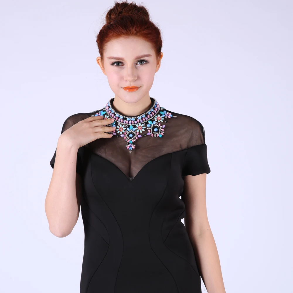 Vestidos De Festa Largos elegantes вечерние платья 2019 длинные Черная Русалка для вечеринок