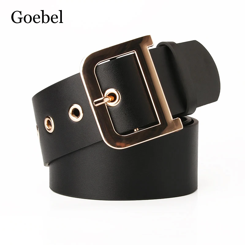 Женский ремень с пряжкой D Word широкий пояс для платья женский костюма высокое