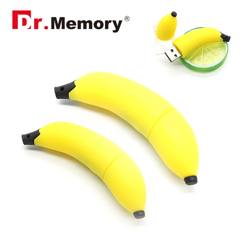 

Banana Pendrive Cartoon USB Flash Drive 4gb 8gb 16gb 32gb U Disk Creativo Gift Flash Memory Stick USB 2.0