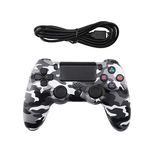 Gray Wired Blustoth беспроводной/проводной контроллер Джойстик для PS4 контроллер подходит для playstation 4 консоль для playstation 4 геймпад для PS3 - Цвет: Gray Wired