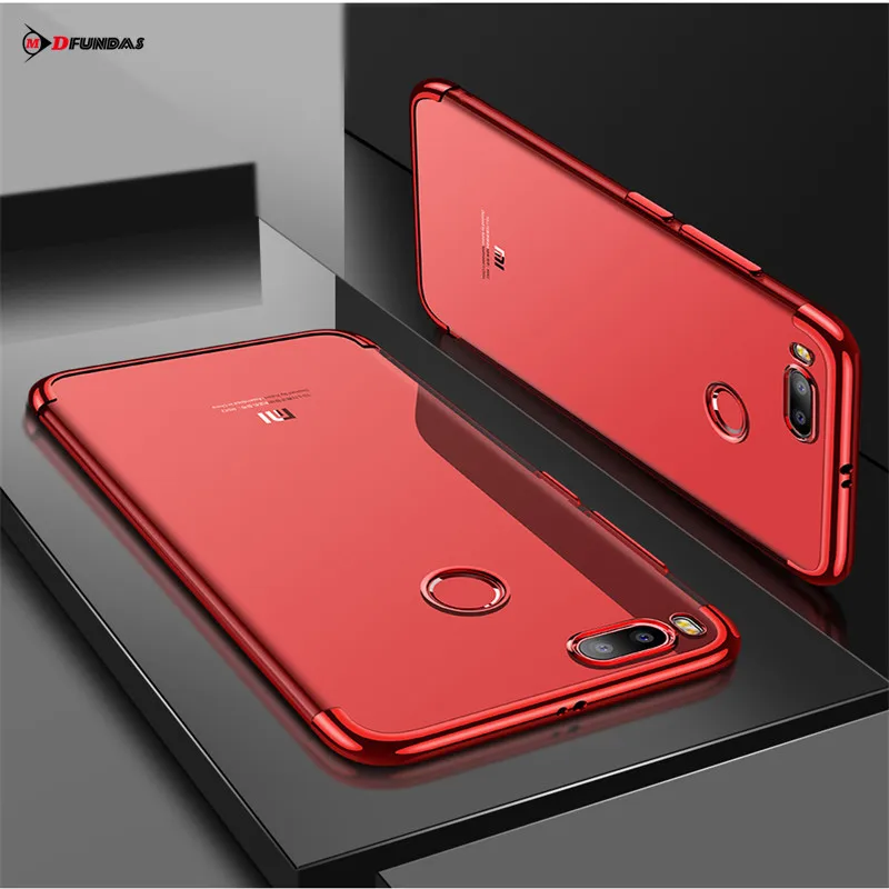 Чехол для Xiaomi 8 Lite чехлы Xiomi Mi задняя крышка прозрачный силикон мягкий ТПУ черное
