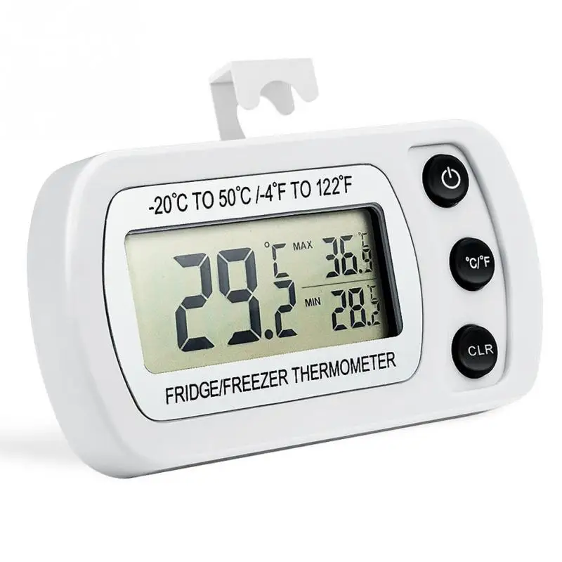 Digital Refrigerator Freezer Room Thermometer Waterproof Splash Proof Easy To Read Large Display | Инструменты