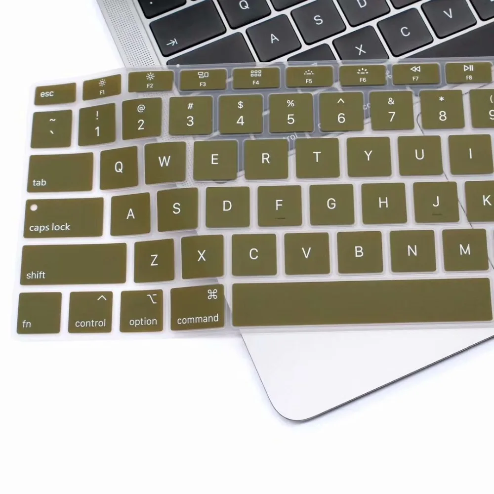 Чехол для клавиатуры EU US Macbook Air 13 2018 силиконовый A1932 Английский пленка |