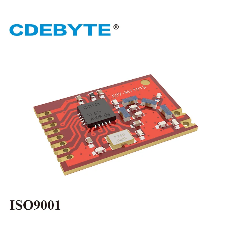 E07 M1101S CC1101 433 mhz 10mW Stamp Анна тенна отверстия IoT uhf беспроводной трансивер CDEBYTE