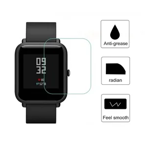 2 шт., мягкая прозрачная защитная пленка из ТПУ Для Xiaomi Huami Amazfit BIP Bip Lite Bip S, Смарт-часы, защитная пленка на весь экран