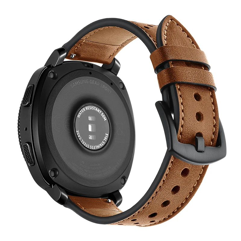 Для Samsung Gear Sport S2 Classic Newest 20 мм ремешок для часов Huami Bip умные часы наручных Huawei Watch 2