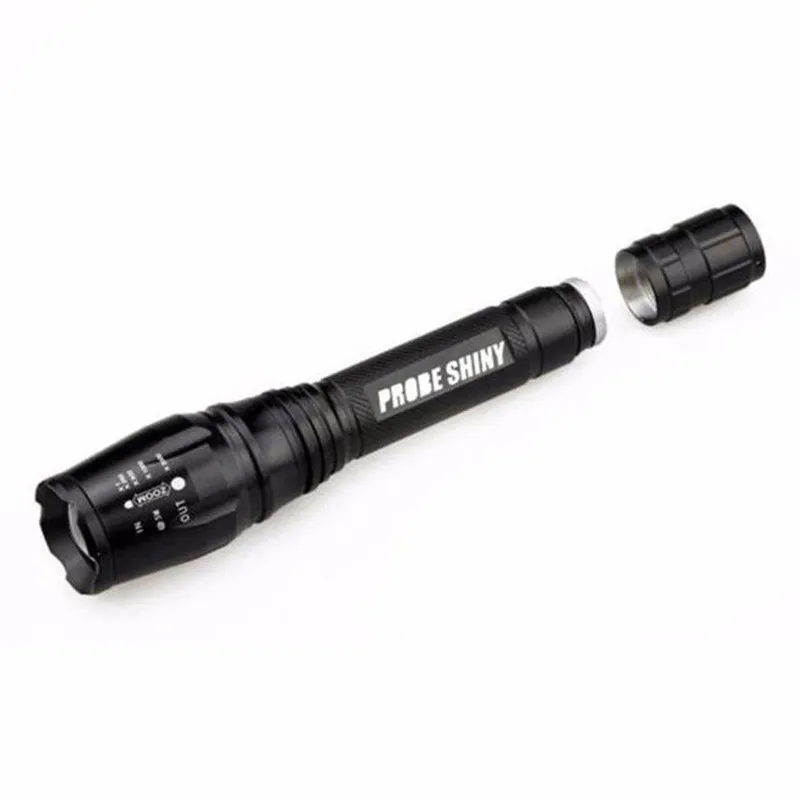 2018 X800 фонарик LED CREE XM L2 Тактический зум 2 батарея 18650 безопасность и выживание Z816| |