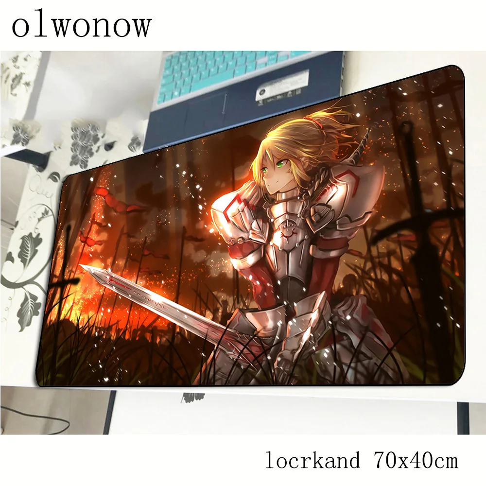Fate Apocrypha коврик для мыши с изображением 700x400x3 мм Самый дешевый игровой геймер