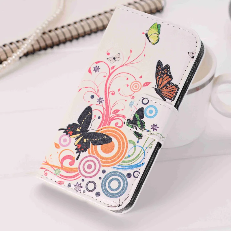 Модный чехол-книжка с откидной крышкой для Xiaomi 5X A1 Redmi 4A 4X3 3S 5 Plus Prime Note 4 4X 5A глобальная версия кожаный чехол-бумажник с цветами