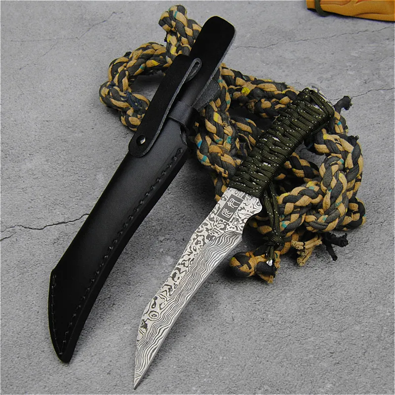 Тактический японский нож для альпинизма ножи выживания на природе защиты охоты