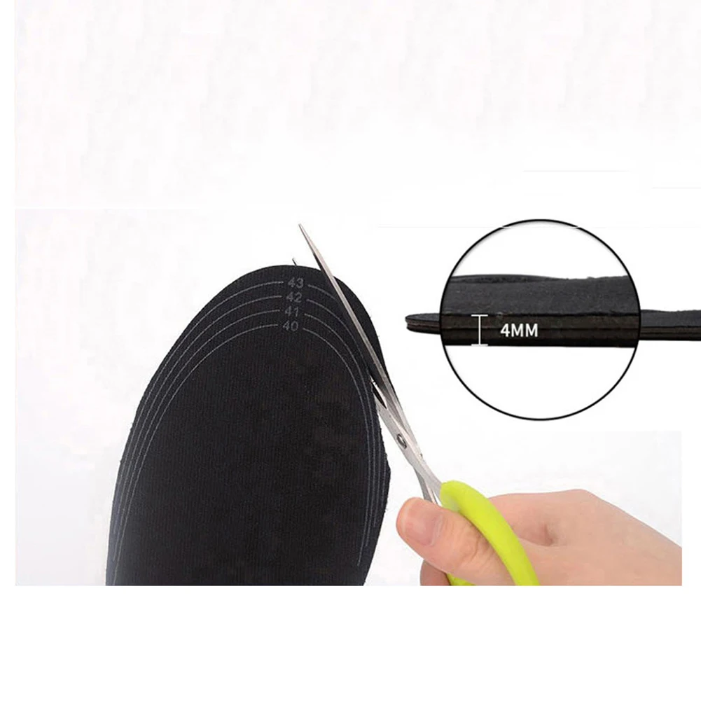1 пара спортивные стопы зимняя обувь Отопление набор стелек Кемпинг Охота USB